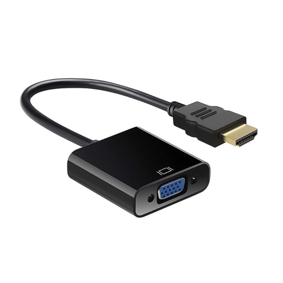 1080P PC Computer HDTV to VGA Video Converter VGA Female to HDTV Male Adapter for Laptop Monitor Projector