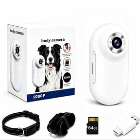 1080P Pet POV Collar Camera, Lightweight Wearable Video Recorder with Full Accessories for Dog Cat Daily Recording