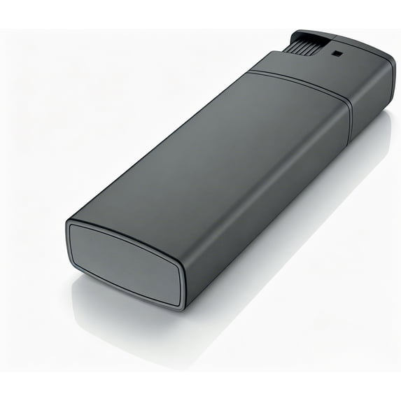 1080P Portable Electric Lighter Mini Camera with Loop Recording, Rechargeable Battery & One-Touch Operation