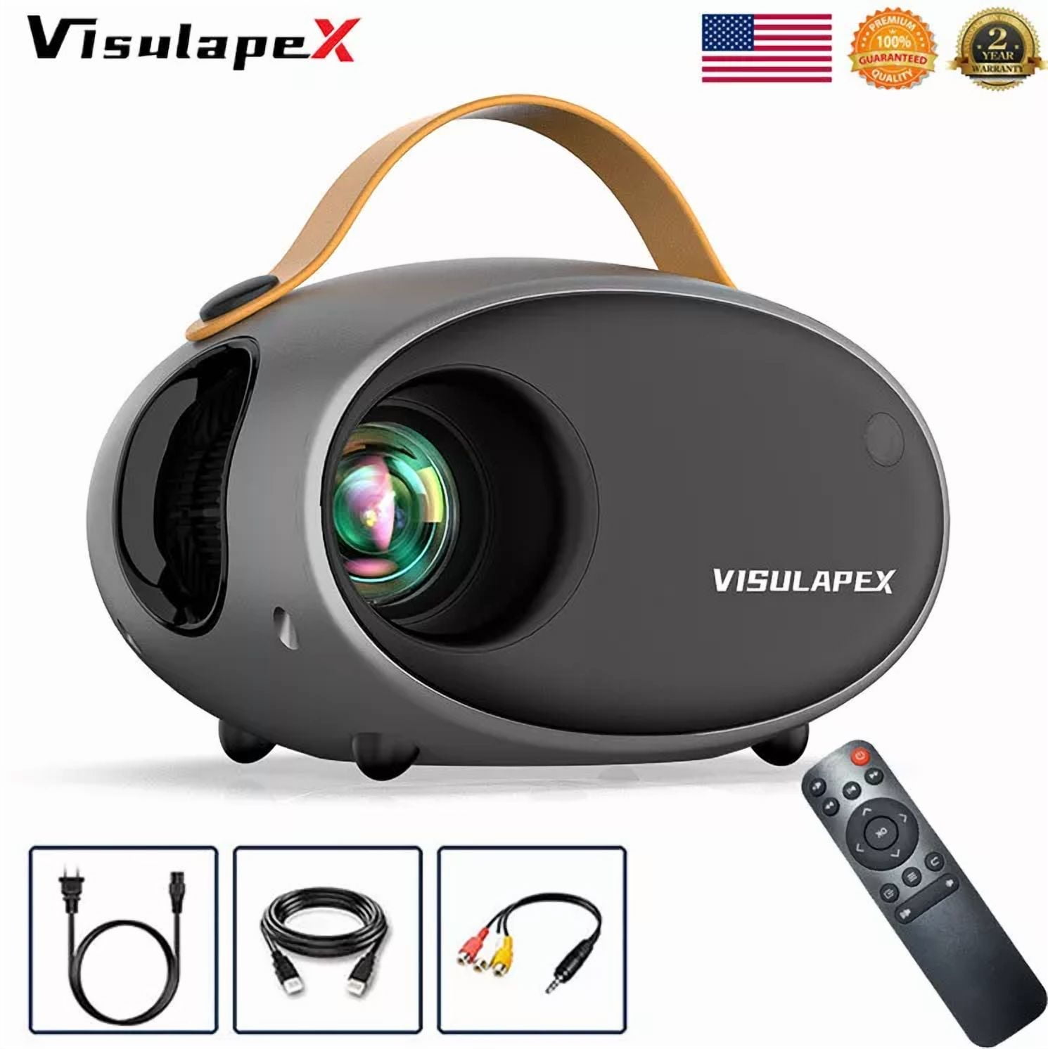 1080P Projector 25000LMS 4K 3D 5G WiFi Bluetooth Video Home Cinema 250" Display