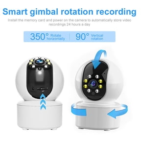 1080P Smart WiFi Security Camera with Night Vision and Motion Detection for Home Security
