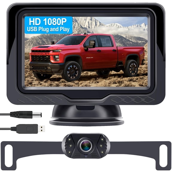 1080P Starlight Night Vision Rear View Camera Kit