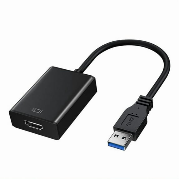 1080P USB 3.0 to HDMI Adapter for High Definition Video and Audio Output with Plug and Play Design