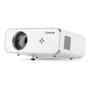 1080P Video Projector with 10W Speakers, HDR1O& 1000 ANSI with Hidden Bracket, Auto Focus & 6D Keystone , 4K Video Projector with WiFi 6 & Bluetooth Projector  Support Android 9.0 P3s for Home