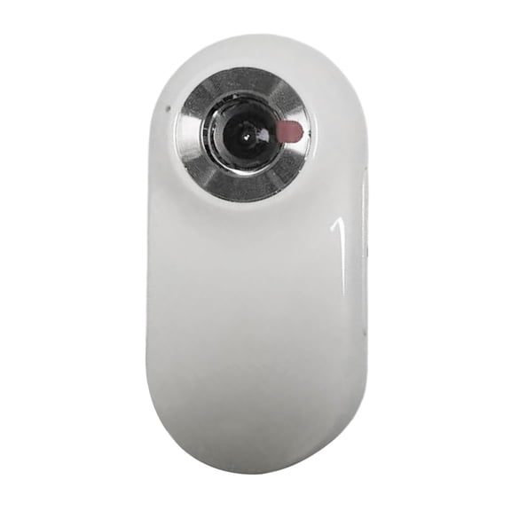 1080P Wearable Video Recorder, Loop Recording Body Cam, 0.96" Screen Action Camera (White)