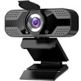 thumbnail image 1 of 1080P Webcam,Live Streaming Web Camera with Stereo Microphone, Desktop or Laptop USB Webcam, 1 of 6