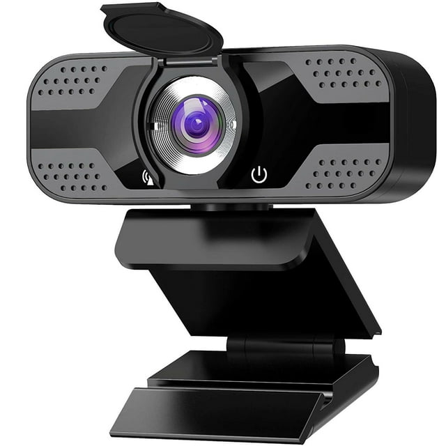 1080P Webcam,Live Streaming Web Camera with Stereo Microphone, Desktop or Laptop USB Webcam
