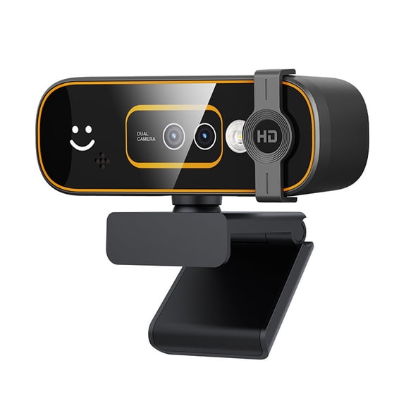 1080P Webcam with Face Unlock Auto Focus, Built-in Mic USB Plug & Play Camera