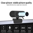thumbnail image 1 of 1080P Webcam with Microphone HD Webcam USB Camera for PC Laptop, Zoom, Skype, Facetime, , Linux, 1 of 10
