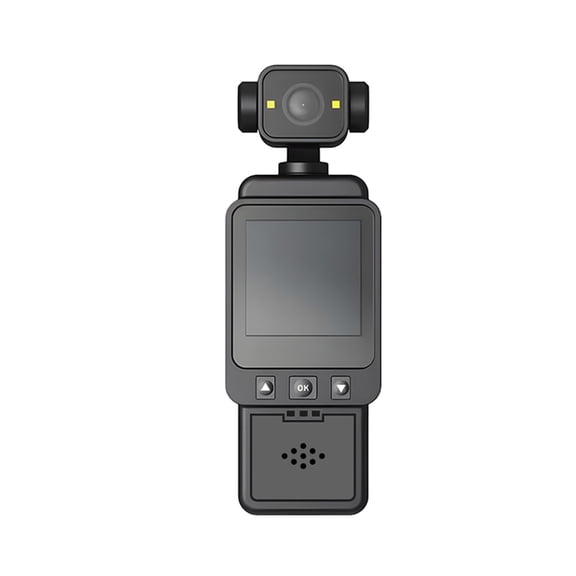 1080P WiFi Mini Body Camera, Wearable Video Recorder, HD Handheld Pocket Camcorder with 1.54" Screen & Infrared Night Vision