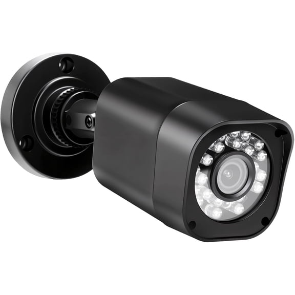 1080P Wired Security Camera, Add-on CCTV Cam for Surveillance DVR | AHD/TVI/CVI/CVBS 4-in-1 Analog Replacement Bullet IP67 Weatherproof, 80ft IR Night Vision, Outdoor Indoor Use