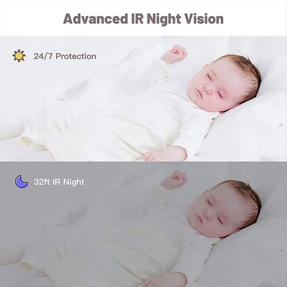 1080P Wireless Camera 355 Camera Mini Pet Video Surveillance Camera with Wifi Baby Monitor Smart Home Black US PLUG