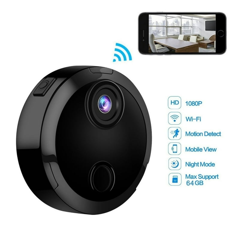 Pomoko 1080P Wireless Mini WiFi Camera, Home Security Surveillance