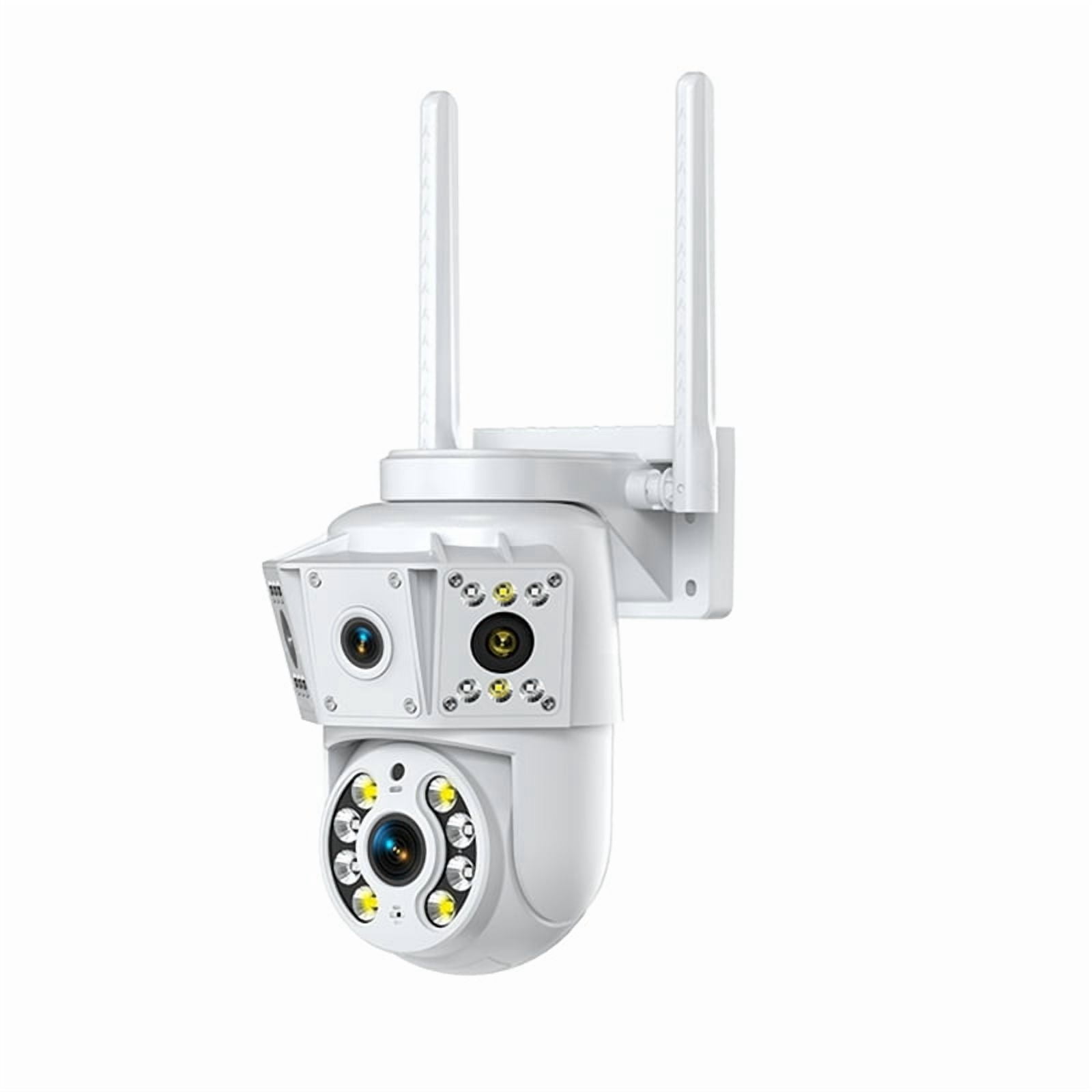 1080P Wireless WIfi Camera Outdoor Multi Lens Surveillance Camera, Two Way Intercom Night Vision Baby Monitor