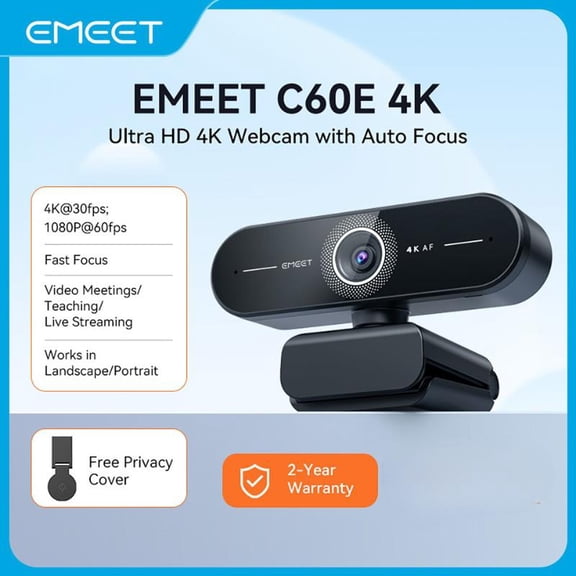 1080P autofocus network camera for live streaming, suitable for personal computers, laptops, gaming devices, and Nintendo Switch game consoles. Equipped with 2 cameras, 1080p@60fps high-speed autofoc