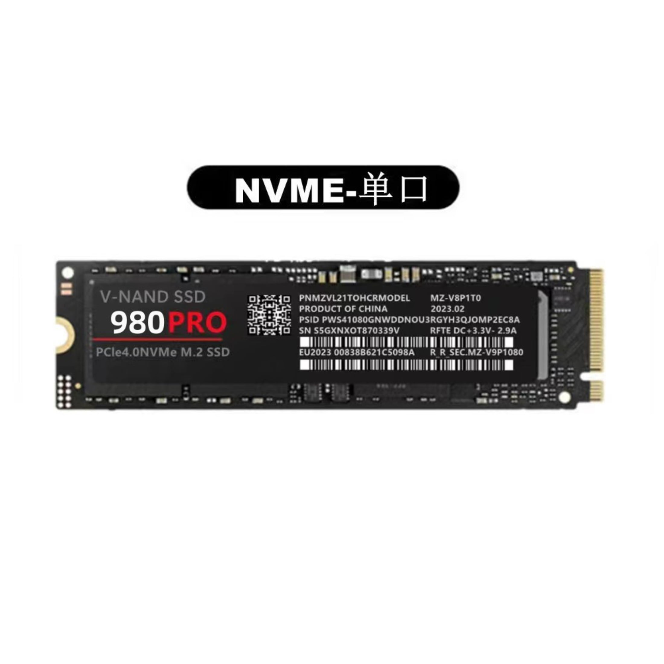 U*h様 V-NMSSD 1080 PRO NVMe M.2 SSD4TB 1080Pro & 980Pro M.2 SSD 1TB/2TB/4TB - NVME High-Speed Stable