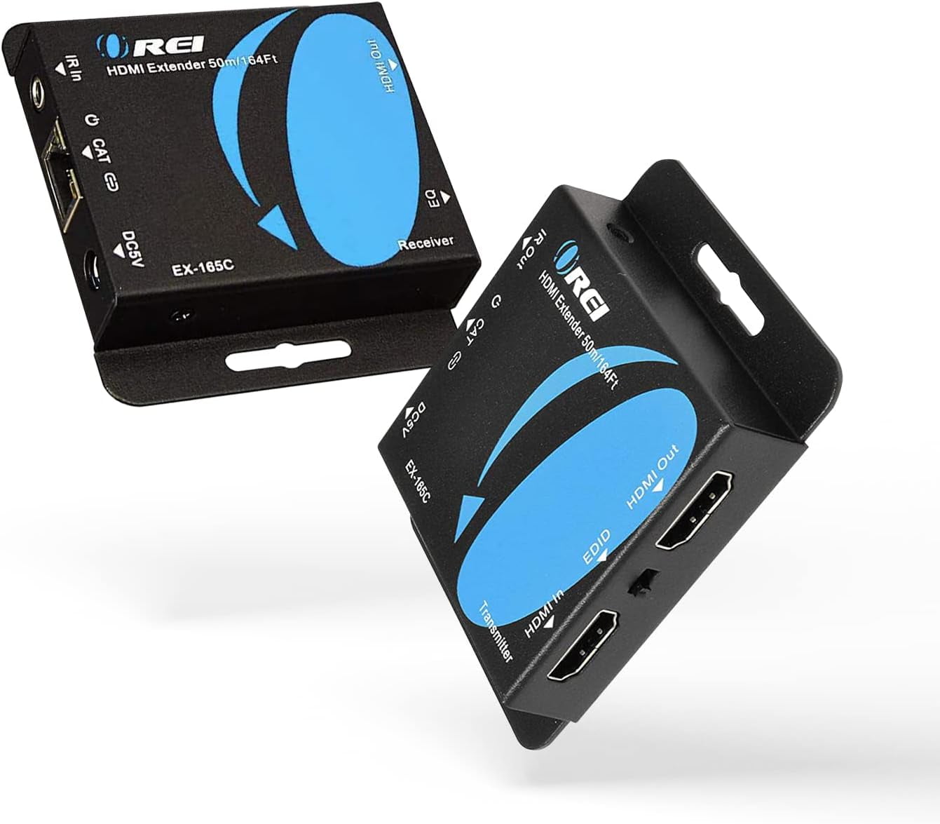 1080p HDMI Extender Over CAT6/7 Cables Upto 165 Ft With IR Control (EX-165C)
