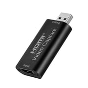 1080p USB2.0 HDMI Capture Card 1 Channel HDMI Video Capture Card Live Recording Box Audio Video Capture Card Portable USB HD Video Capture Card