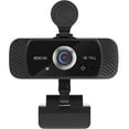 thumbnail image 1 of 1080p Webcam Full HD Web Camera w/ Built-In Microphone, 30fps, USB 2.0, 120° View Streaming Cam by Mata1-USA, 1 of 8