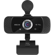 كاميرا ويب 1080p Full HD Web Camera مع ميكروفون مدمج ، 30 إطارًا في الثانية ، USB 2.0 ، 120 عرض كاميرا البث بواسطة Mata1-USA