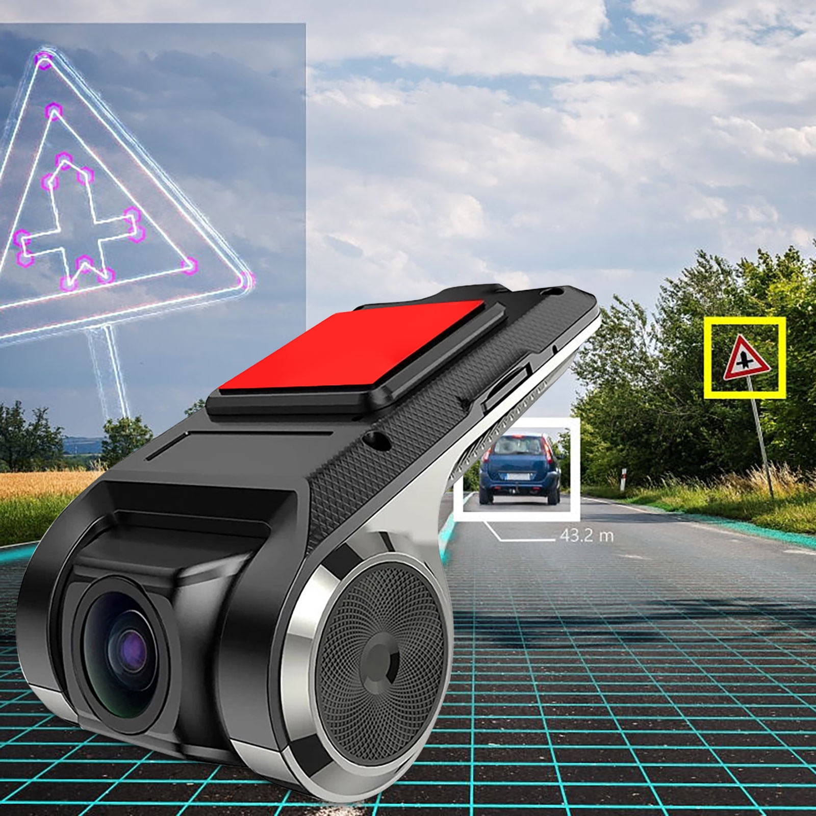 1080p WiFi Vehicle Mounted DVR Camera, Driving Recorder And Video