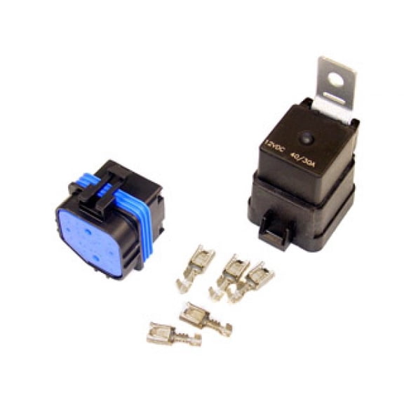 108123 HD Fuel Pump/ Fan Relay Kit 40 AMP