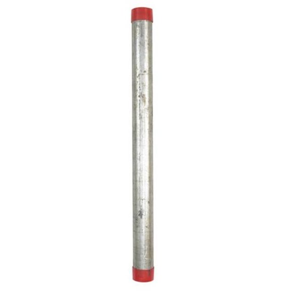 10818 1.05 x 24 in. Galvanized Pre-Cut Pipe