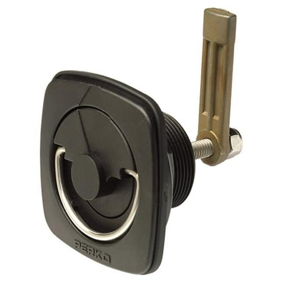 1082DP3BLK 1.06 to 2.56 in. Cam Flush Mount Latch - Black