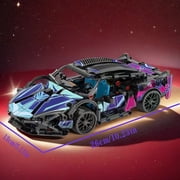 1083-Piece Technology Series Classic Cyber-Style Racing Car Building Blocks City Famous Brand Supercar Moc Assembly Toy Easter Gift Birthday Gift