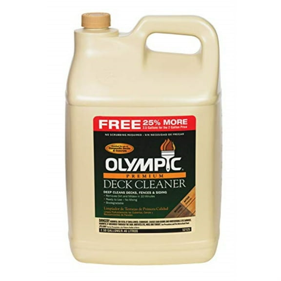 1088665 OLY DECK CLEANER 2.5GL Olympic Deck Cleaner 2.5 gal (Pack of 2)