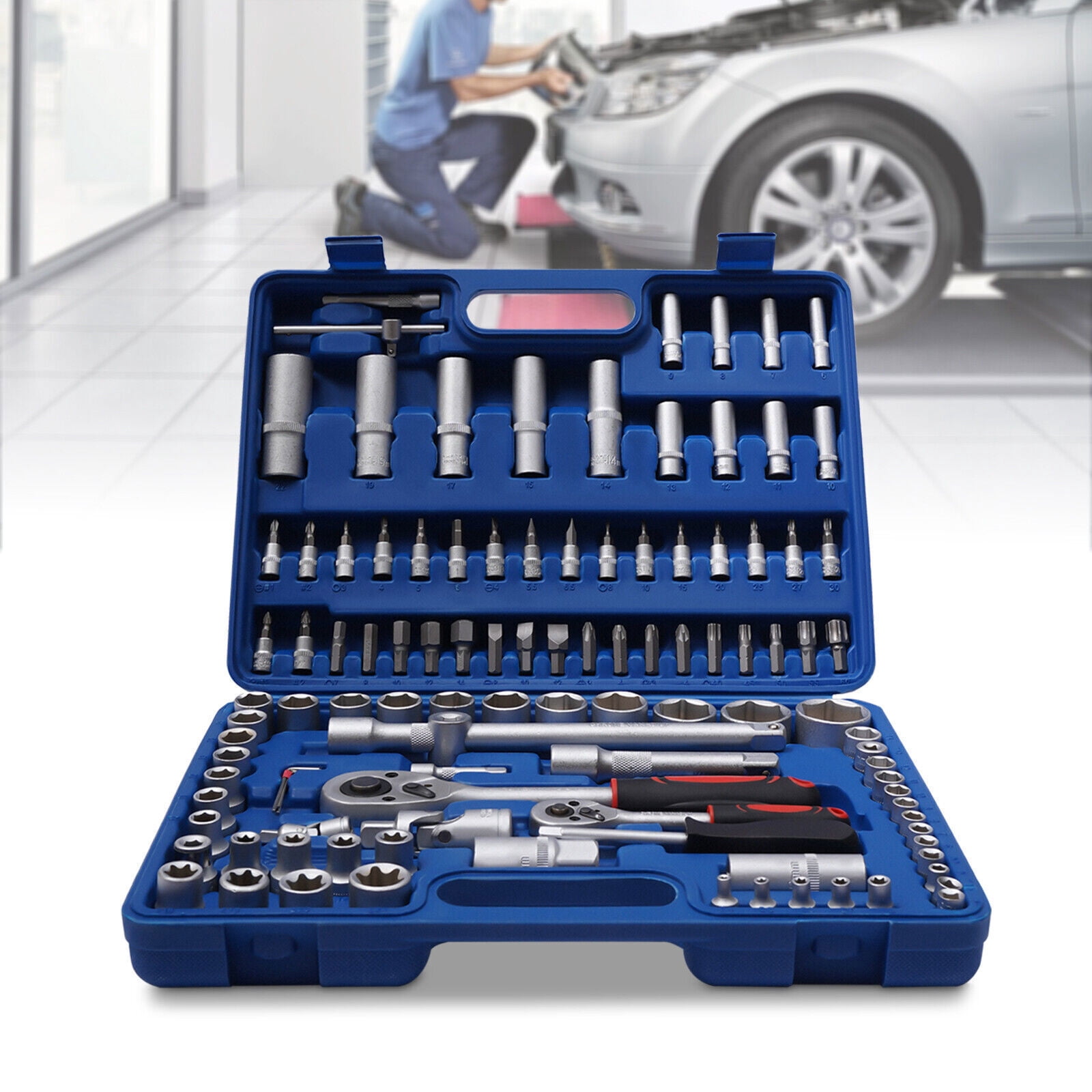GearWrench 15-Piece Metric Hex Bit Socket Driver Set – 2.5mm To 19mm Allen Sockets - View #3