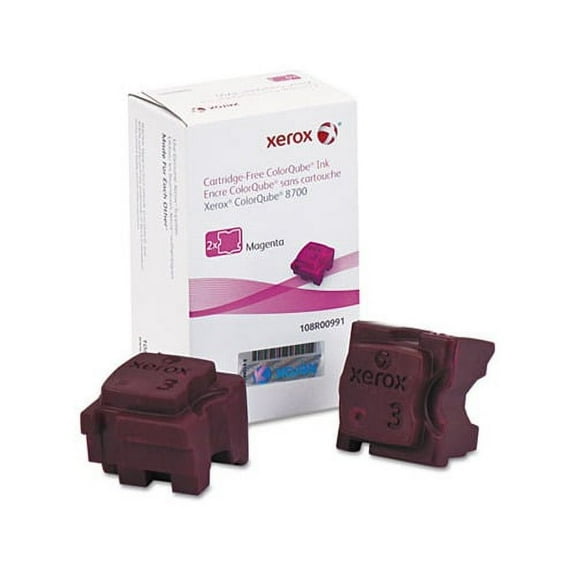 108R00991 Solid Ink Stick 4,200 Page-Yield, Magenta, 2/Box