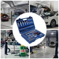 thumbnail image 1 of 108pcs Drive Socket Set, Socket Wrench And Metric 1/4 And 1/2 Drive Socket Set Extension Bars with Quick-Release Ratchet Metric Wrench for Home+Case, 1 of 8