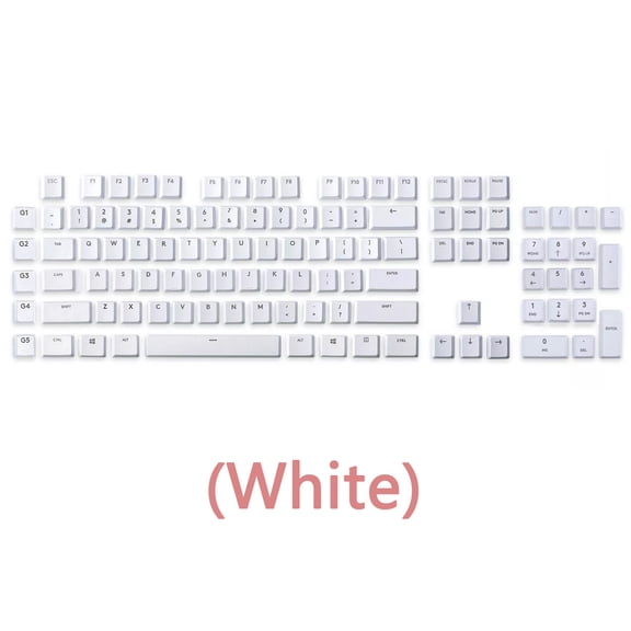 109 Keycaps Replacement Set for Logitech G915 G913 G815 G813 TKL Mechanical Gaming Keyboard, ABS Double-Shot Key Caps, US Layout