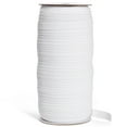 thumbnail image 1 of Juvale Elastic Band for Sewing - Half-Inch Knit Band for Waistbands & Half-Inch Elastic for Sewing - Bulk 109-Yard Roll & Craft Supplies - 109 Yds, White, 1 of 10
