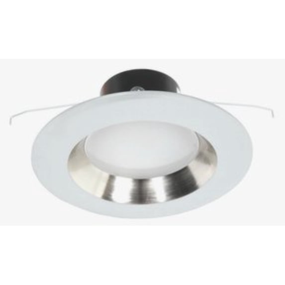 Recesso - Light Satin Nickel And White Multi Color - LED