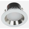 thumbnail image 1 of 10903-05 Dolan Lighting Recesso - 4 Inch 11W Reflector-Satin Nickel/White Finish, 1 of 2