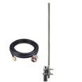 thumbnail image 1 of 1090MHz and 978MHz ADS-B Omni Fiberglass Antenna 12dbi 45inch with 32.8ft SMA Cable, 1 of 9