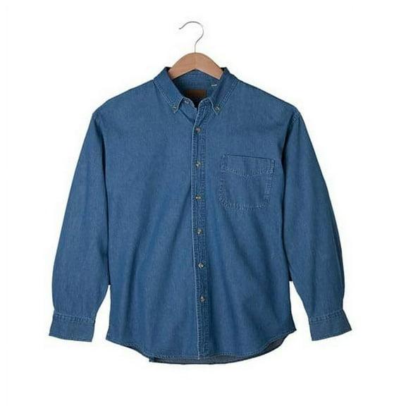 1093 Men's long Sleeve Denim Shirt