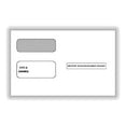 thumbnail image 1 of 1099 Double Window Self Seal Envelope for 2-UP Forms, 100/Pk, 1 of 2