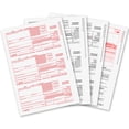 thumbnail image 1 of 1099 NEC Forms 2023, 1099 NEC Laser Forms IRS Approved Designed for QuickBooks and Accounting Software 2023, 4 Part Tax Forms Kit, 50 Vendor Kit - Total 71 (207) Forms, 1 of 4