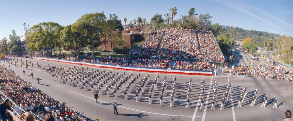 109th Tournament of Roses Parade Pasadena California Canvas Art - Panoramic Images (27 x 9)