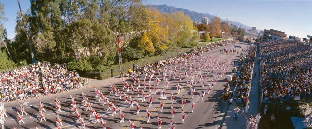109th Tournament of Roses Parade Pasadena California Canvas Art - Panoramic Images (36 x 12)