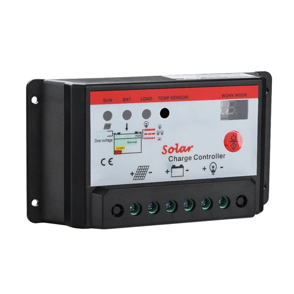 10A 20A 30A 12V 24V Auto Solar Cell Panels Battery Char Controller Timer For LED Street Lighting Or Solar Home System ,Stable & Reliable - Z_10A