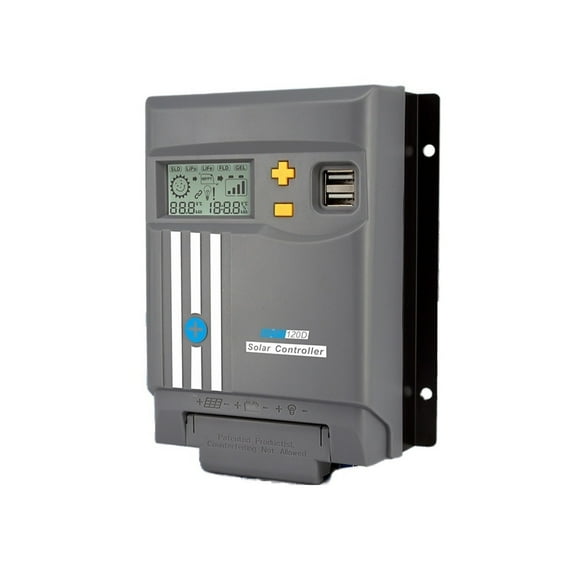 10A 20A 30A 40A MPPT Solar Charge Controller For Solar Panel LCD Display With WIFI 12V 24V Battery Regulator Dual USB LifePo4 ,Multiple Protection Functions