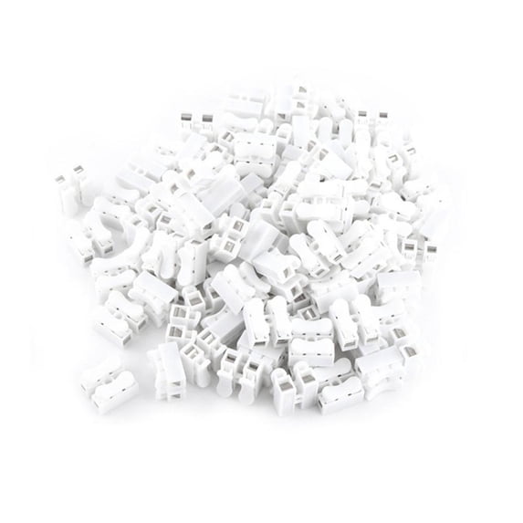 55Pcs 220V 2 Pin Push Quick Wire Cable Connector Wiring Terminal Parts m 55Pcs 220V 2 Pin Push Quick Wire Cable Connector Wiring Terminal Parts m