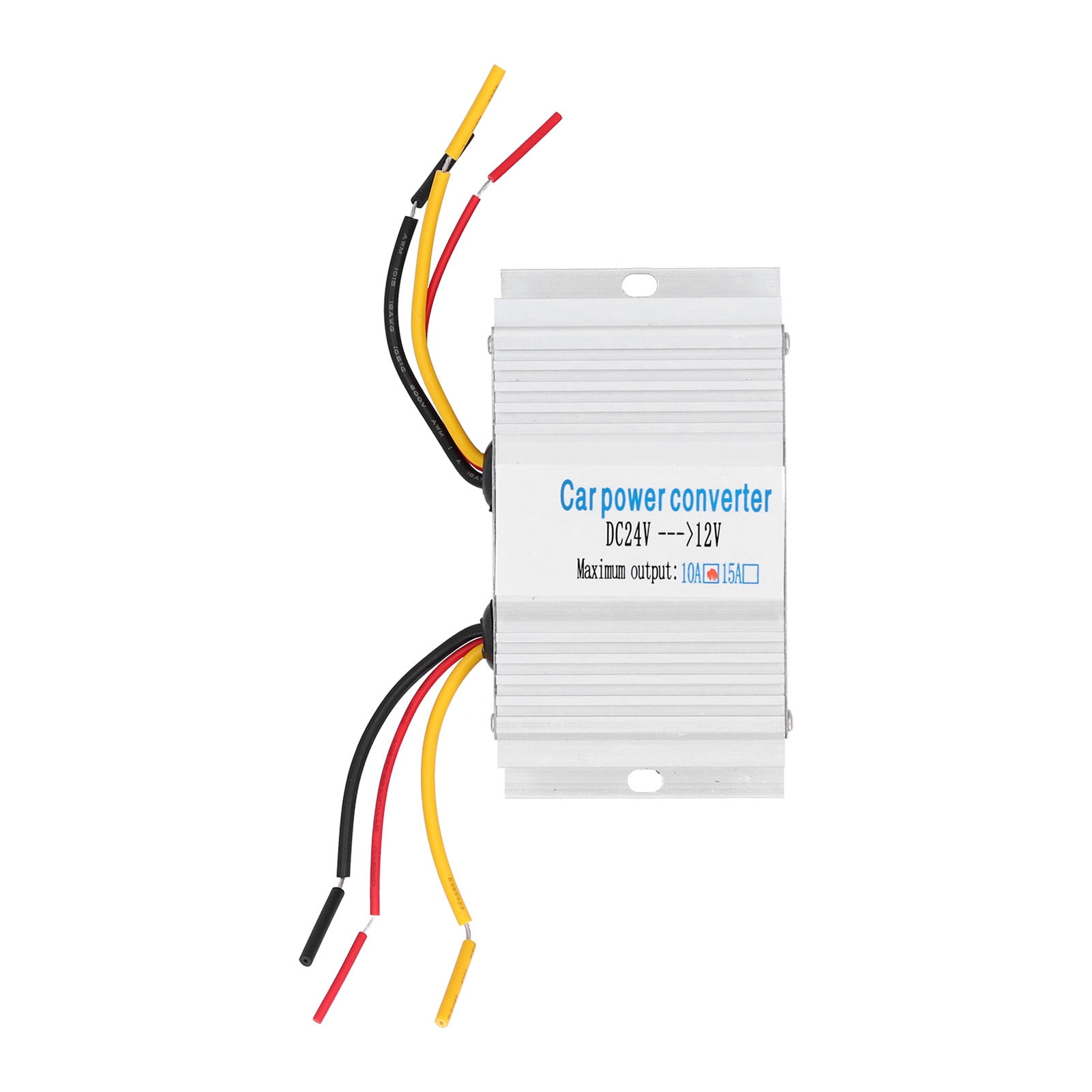 10A Car, Marine, Solar, Wind, Emergency Voltage Transformer DC24V to 12V Power Converter