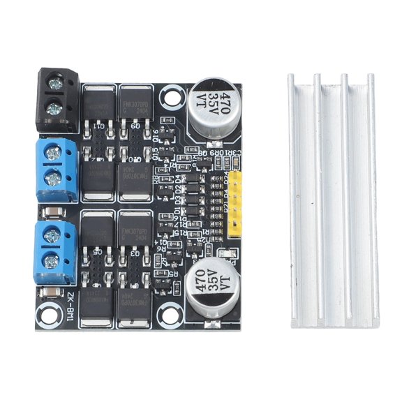 10A Dual-Channel DC Motor Drive with Forward/Reverse Rotation for PWM
