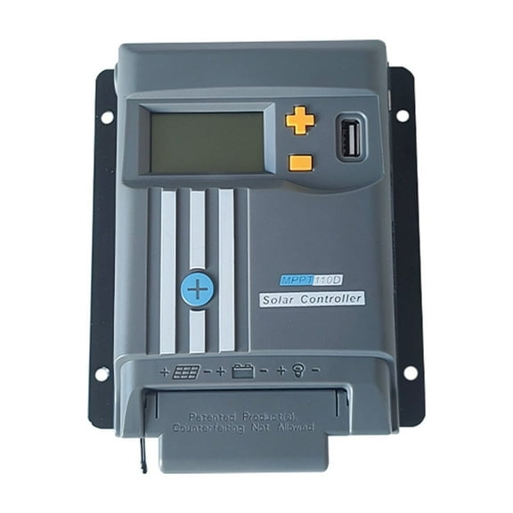 10A MPPT Solar Charge Discharge Controller For Lithium Battery Charging 12V24V USB LCD Display With ,High-Efficiency - WITH BLUETOOTH_10A_12V24V