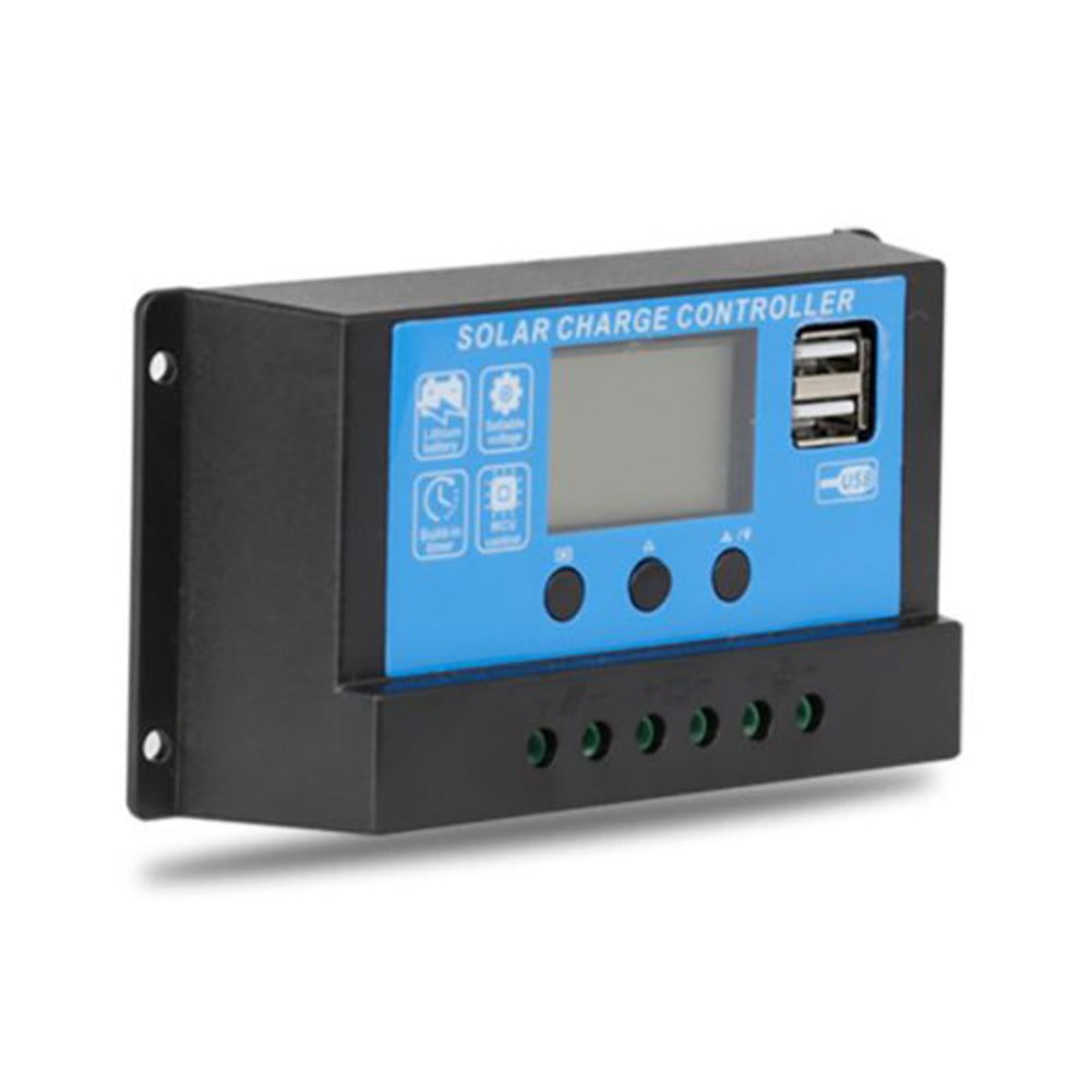 10A Solar Charge Controller with PWM Management for LeadAcid Batteries